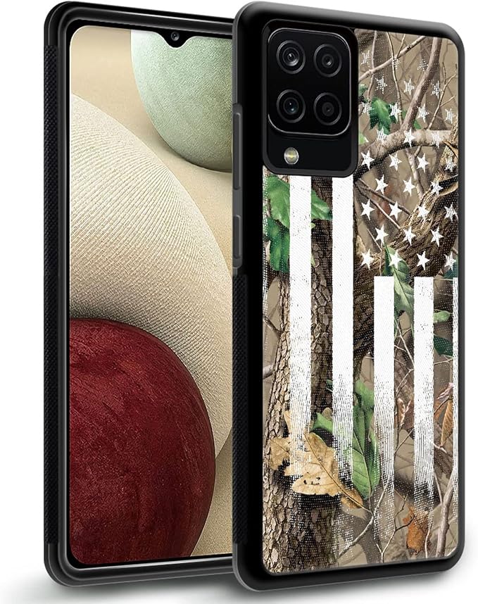 Camo Forest American Flag