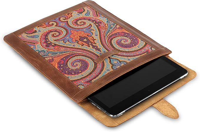 Londo Genuine Leather Sleeve Bag for Keyboard Tablet