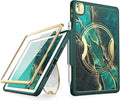 Clayco Nebula Case for iPad 9th/8th/7th Generation Case 10.2 Inch 2021/2020/2019 Multi-Angle Viewing Full Body Stand Cover for iPad 10.2 with Built-in Screen Protector &amp Pencil Holder Prasio