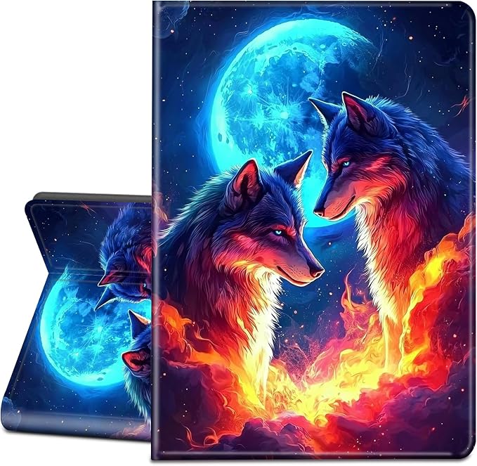 Two wolves Moon