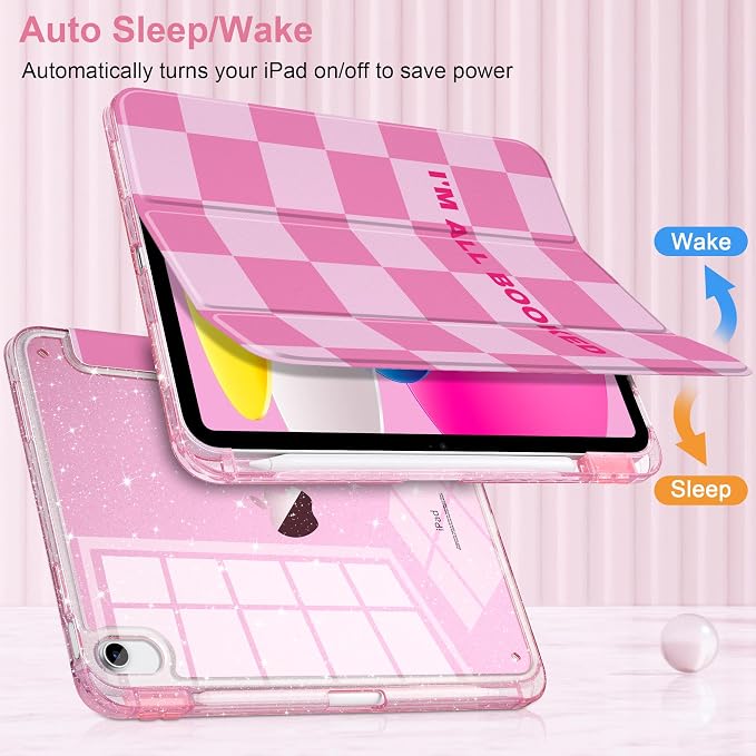 Pink Checkerboard