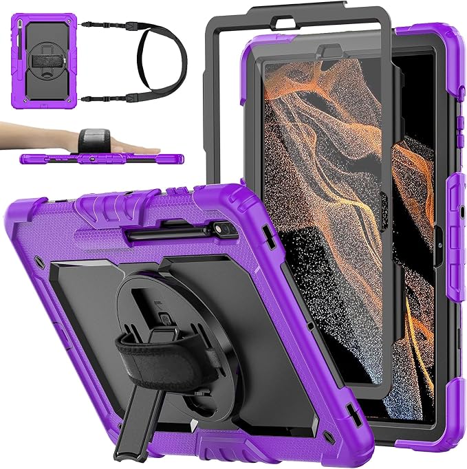 Purple & Black