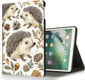 for Samsung Galaxy Tab A11/Tab A9 8.7 Inch 2025/2023 Model X133/X135/X110/X115 Tablet CaseAuto Wake/SleepAdjustable Stand Protective Cover - Hedgehog Autumn Forest Animal Cover