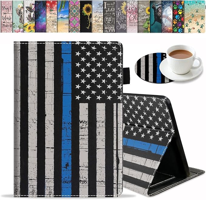 Thin Blue Line American Flag