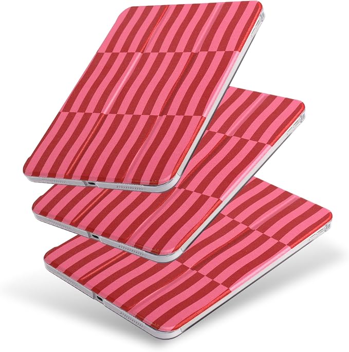 Red Irregular Stripes