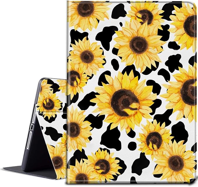 Sunflower Cow Print