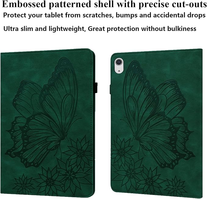 04# Flower Butterfly Green