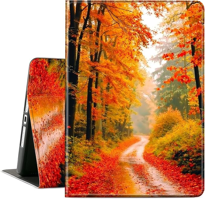 Autumn Red Forest