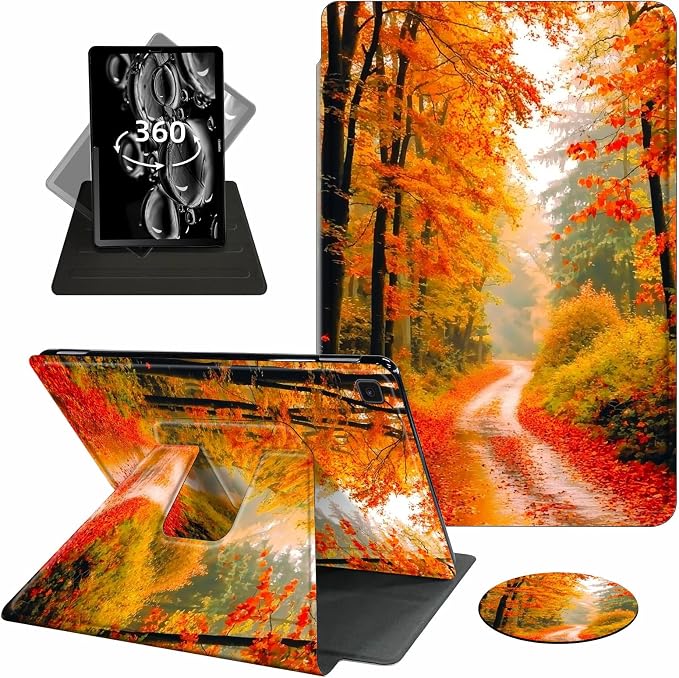 Autumn Red Forest