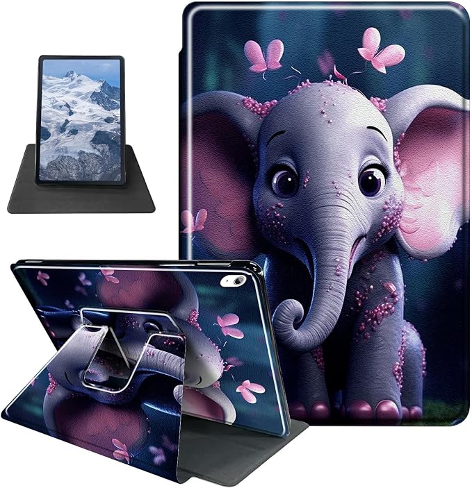 Elephant and Pink Hearts
