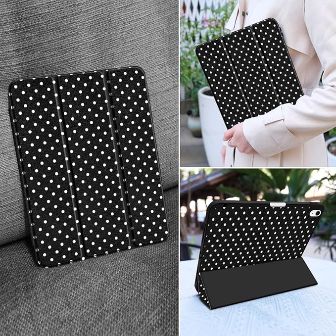 White Polka Dot