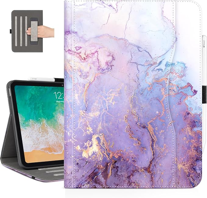 Purple Red Marble