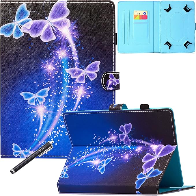 2 Purple Butterfly