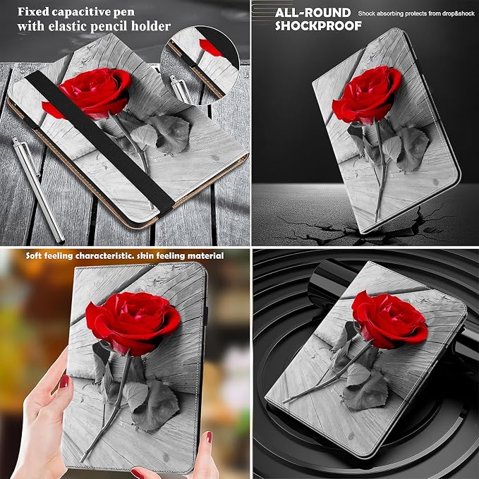 02# Red Rose Flower