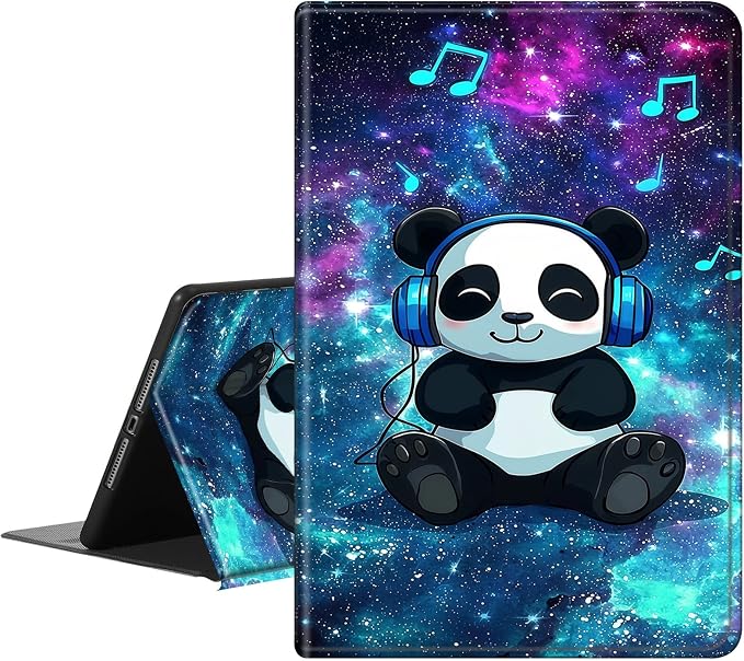 Blue Galaxy And Cute Panda