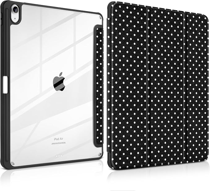 White Polka Dot