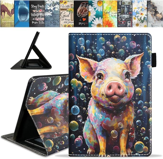 Watercolor Art Cute Pig