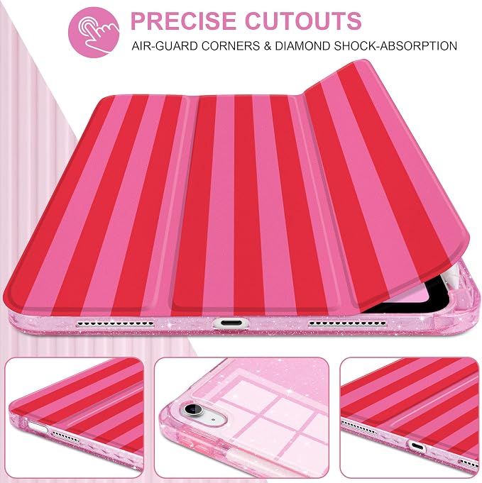 Cherry Pink Stripe
