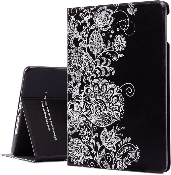 8 White Paisley
