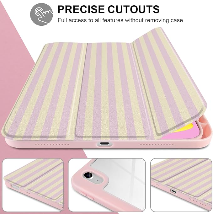 Pink Yellow Stripes