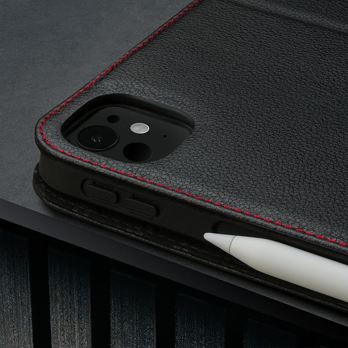 Black with Red Detail