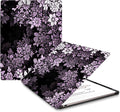 Case for Remarkable Paper Pro Tablet 11.8 (2024 Released) Lightweight and Hard Back Shell Protective Book Folio CoverHave Auto Sleep/WakePen Holder and Pen Tips Box (Light purple flowers)