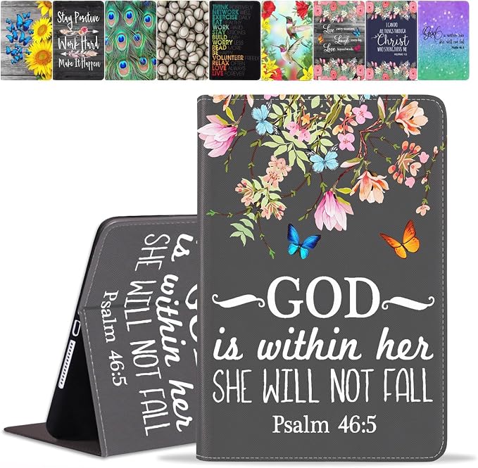 Floral Quote Bible Verses Psalm 46:5