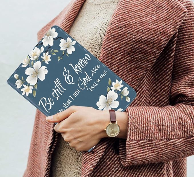 Floral Quotes Bible Verse Psalm 46:10