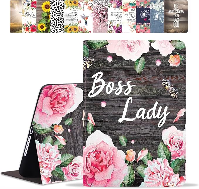 Floral Quote Boss Lady