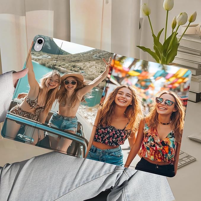 Custom Photo Personalized Flip Case for Samsung Galaxy Tab S11 11 inch(2025)Model Code: SM-X730/X736B Samsung Galaxy Tablet Customized Picture Text Leather Stand Cover Protective Case