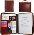 E NET-CASE Case for Remarkable 2 Tablet 10.3 inch (2020 Released) - Business Handheld Design Upgraded PU Leather Cover for Remarkable 2 Digital Paper with Zipper &amp Pen Holder (Brown)