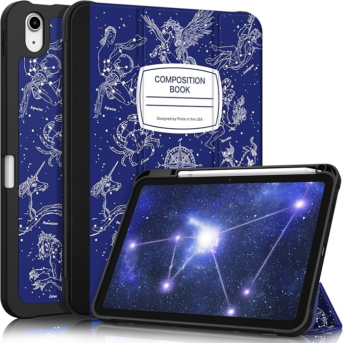 composition book blue