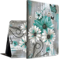 Case for Kindle Paperwhite 12th Generation &amp Kindle Colorsoft Signature Edition 2024 7 inch Lightweight Smart Case Adjustable Stand Protective Cover with Auto Wake/Sleep - Sunflowers and Butterfli