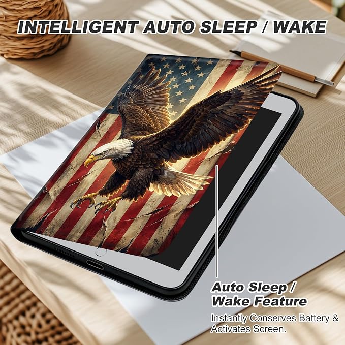 USA Flag Bald Eagle