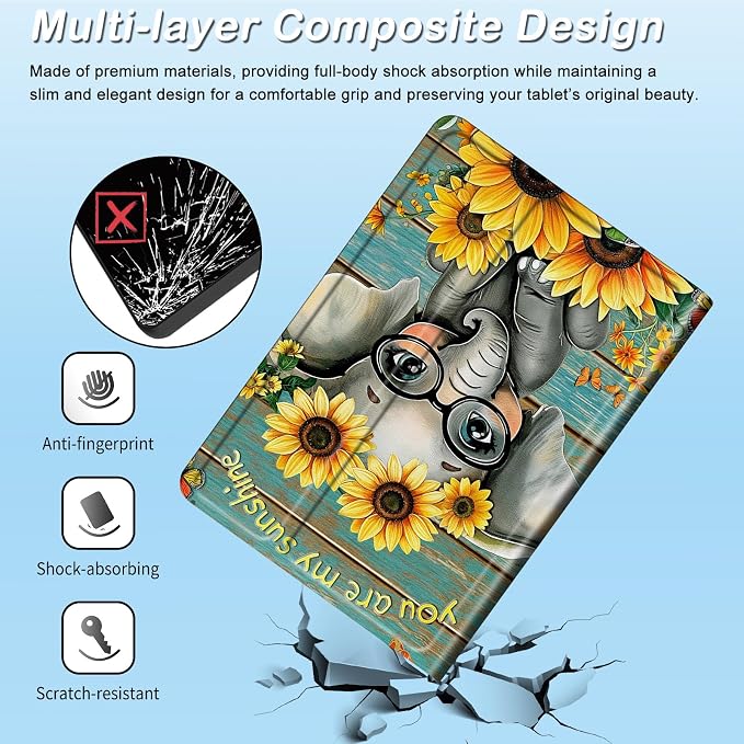Elephant Sunflower Wood