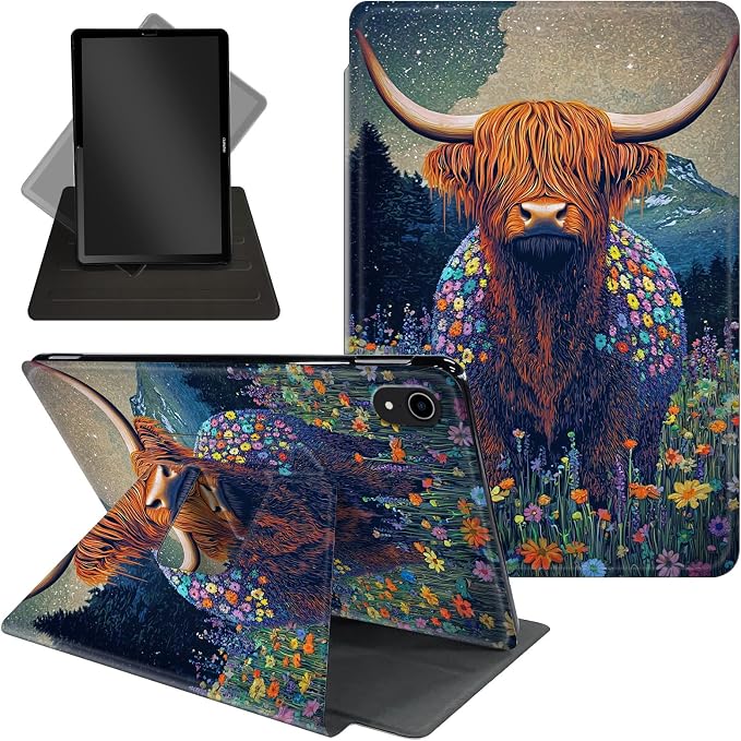 Beautiful Highland Cow Flowers