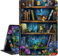 for Amazon Kindle Fire Max 11 Kickstand Case (13th Generation 2023) PU Leather Multiple Viewing Angles Stand Smart Cover with Auto Wake/Sleep for Fire Max 11 2023 Blue Book Butterfly