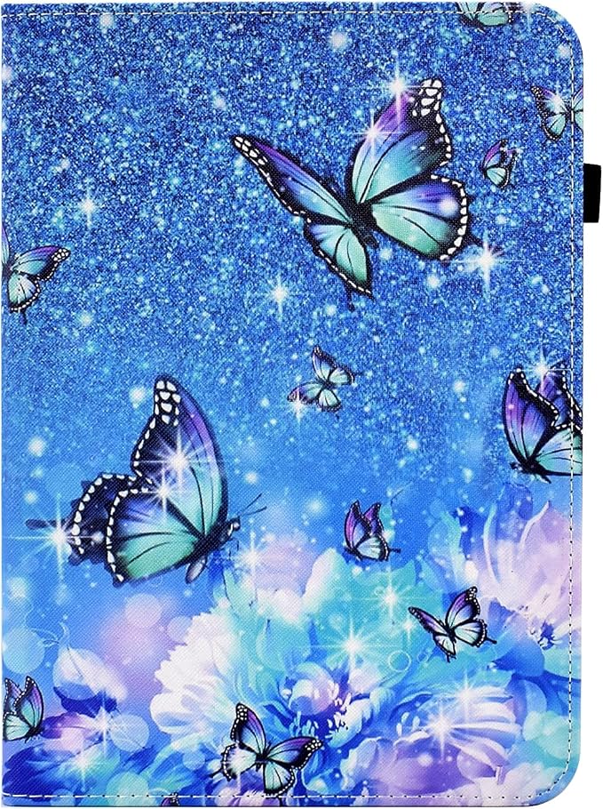 09# Blue Flower Butterfly