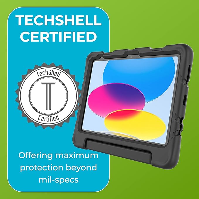 Gumdrop FoamTech Case ONLY fits The Newest iPad 11th Generation (A16) &amp 10th Gen 10.9 inch Rugged Lightweight Shockproof &amp Drop Tested for Kids K-12 Students Teachers Classrooms &amp School U