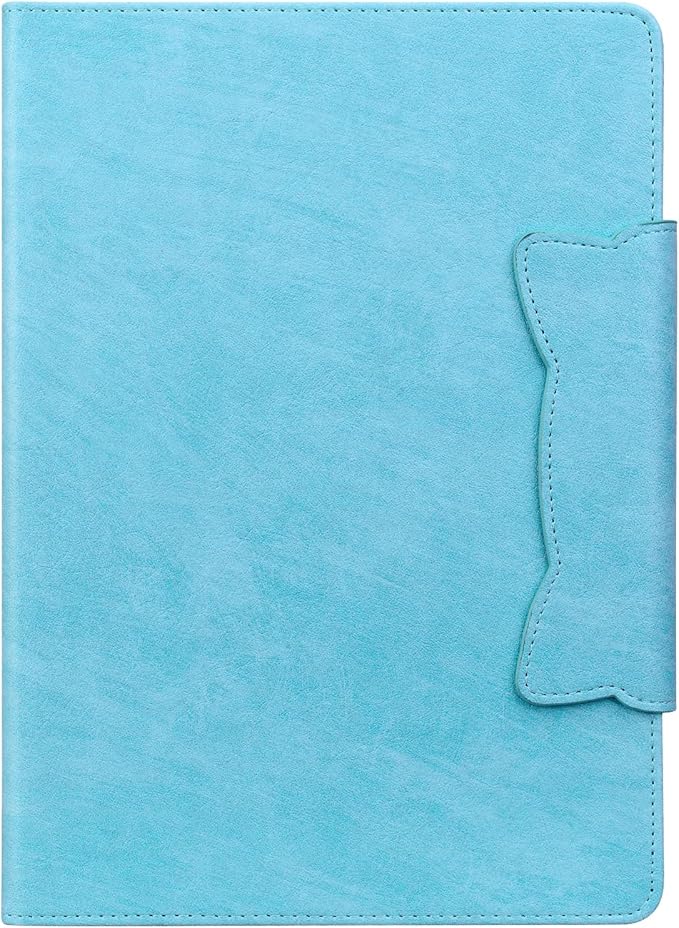 Case for Samsung Galaxy Tab S10 FE+/S10 FE Plus 13.1 Inch 2025 (SM-X620/SM-X626B) with Pockets Multi-Angle Stand PU Leather &amp TPU Back Shockproof Magnetic Closure Folio Wallet Cover SkyBlue