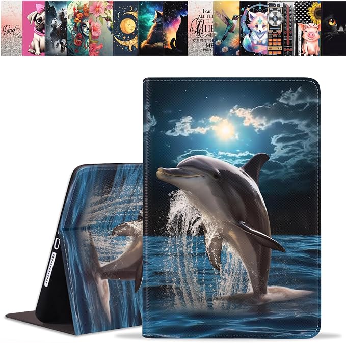 Dolphin Under The Moon
