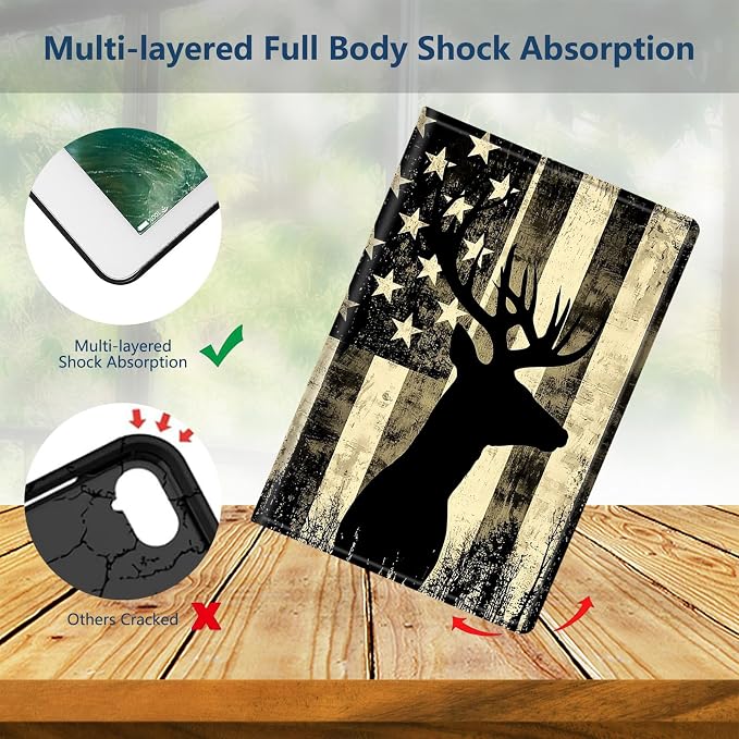 American Flag Deer Elk