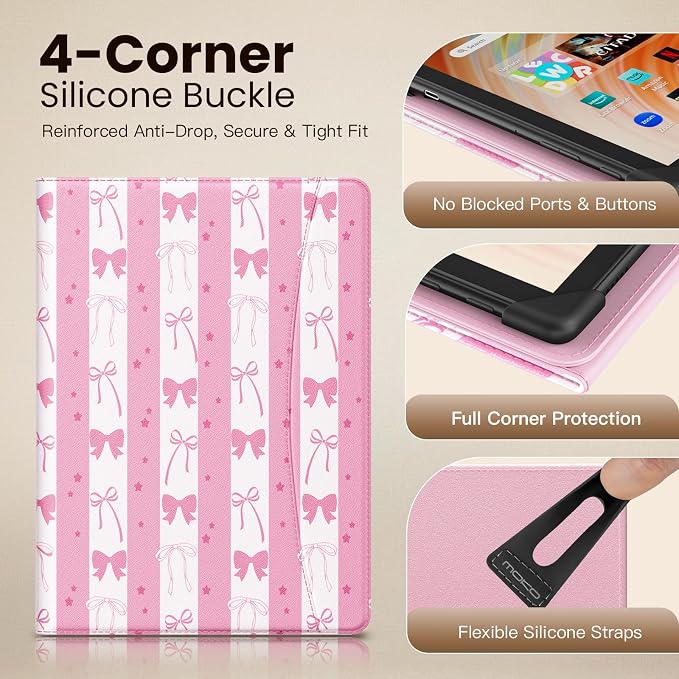 pink vertical bow