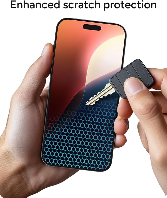 ZAGG - 5 Pack - InvisibleShield Glass XTR4 iPhone 17 Pro Max / 16 Pro Max Screen Protector - Blue-Light Filtration 11X Stronger Scratch &amp Smudge-Resistant Surface Anti-Reflective Technology (Sh