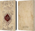 Head Case Designs Officially Licensed Harry Potter The Marauder's Map Prisoner of Azkaban II Leather Wallet Case Compatible with Amazon Kindle Paperwhite 6