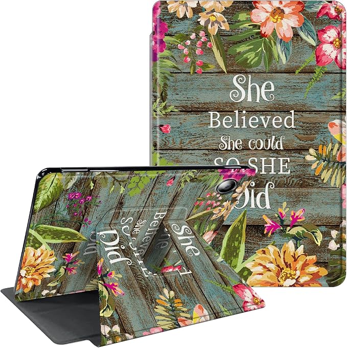 Floral Flowers Plants on Wooden
