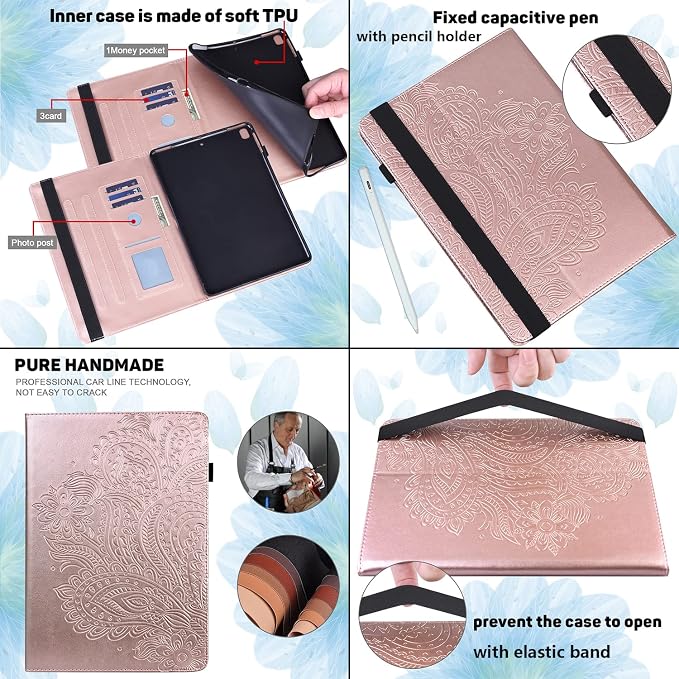 02# Rosegold Peacock Flower