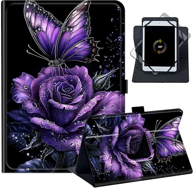 Purple Rose Butterfly