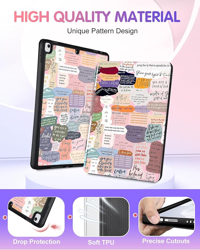 1-for iPad 9/8/7th-Quotes