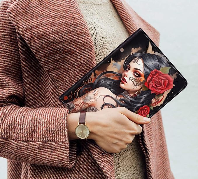 Sugar Skull Girl Roses